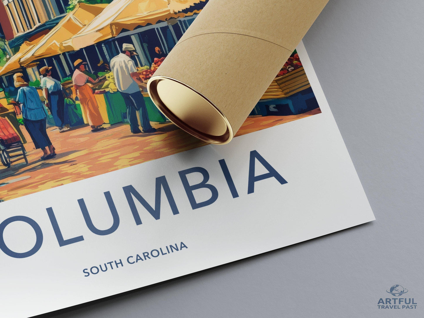 Columbia Poster - South Carolina Wall Art