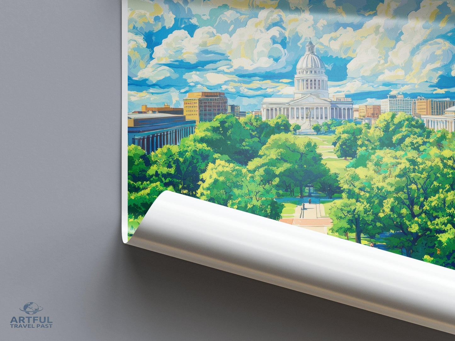Columbia Poster - South Carolina Wall Art