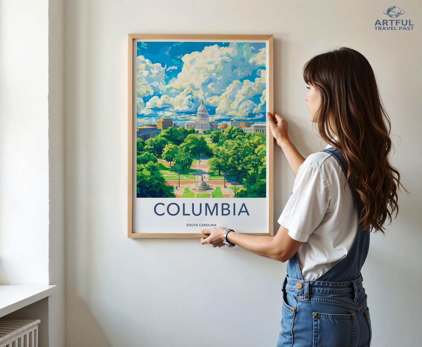Columbia Poster - South Carolina Wall Art