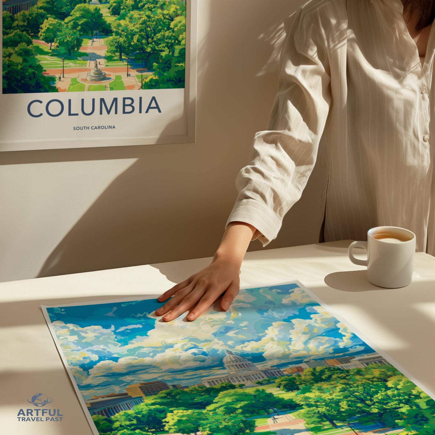 Columbia Poster - South Carolina Wall Art