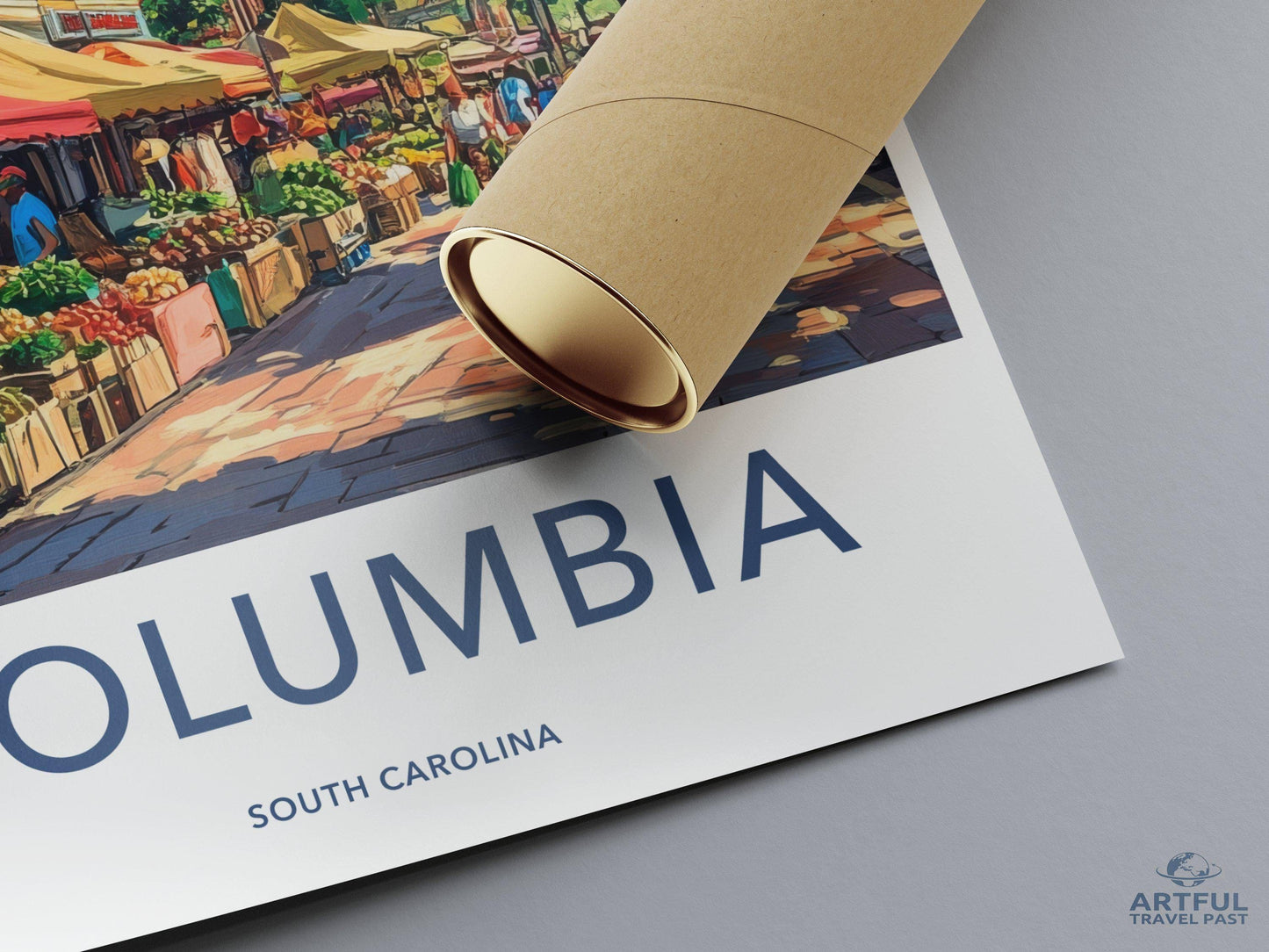 Columbia Poster - South Carolina Wall Art