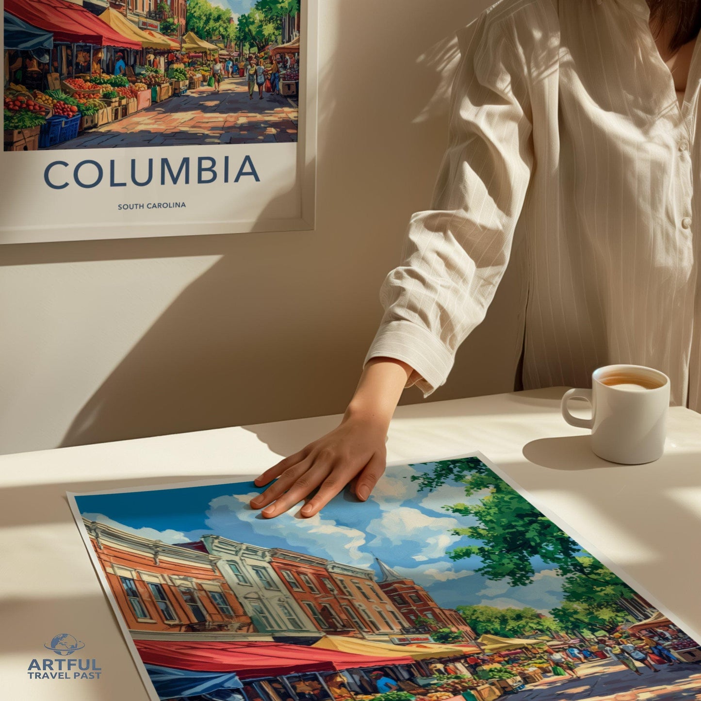 Columbia Poster - South Carolina Wall Art