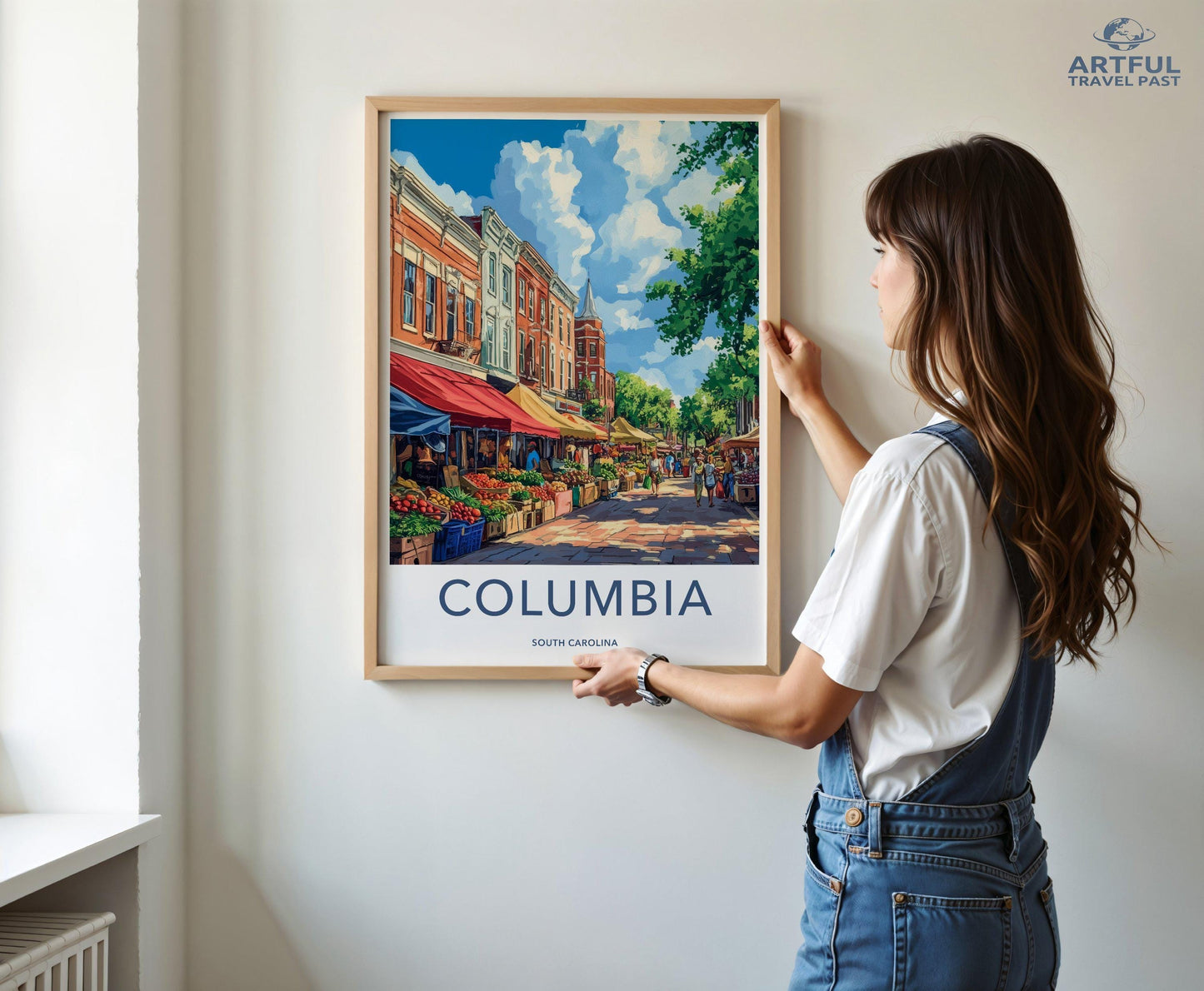 Columbia Poster - South Carolina Wall Art