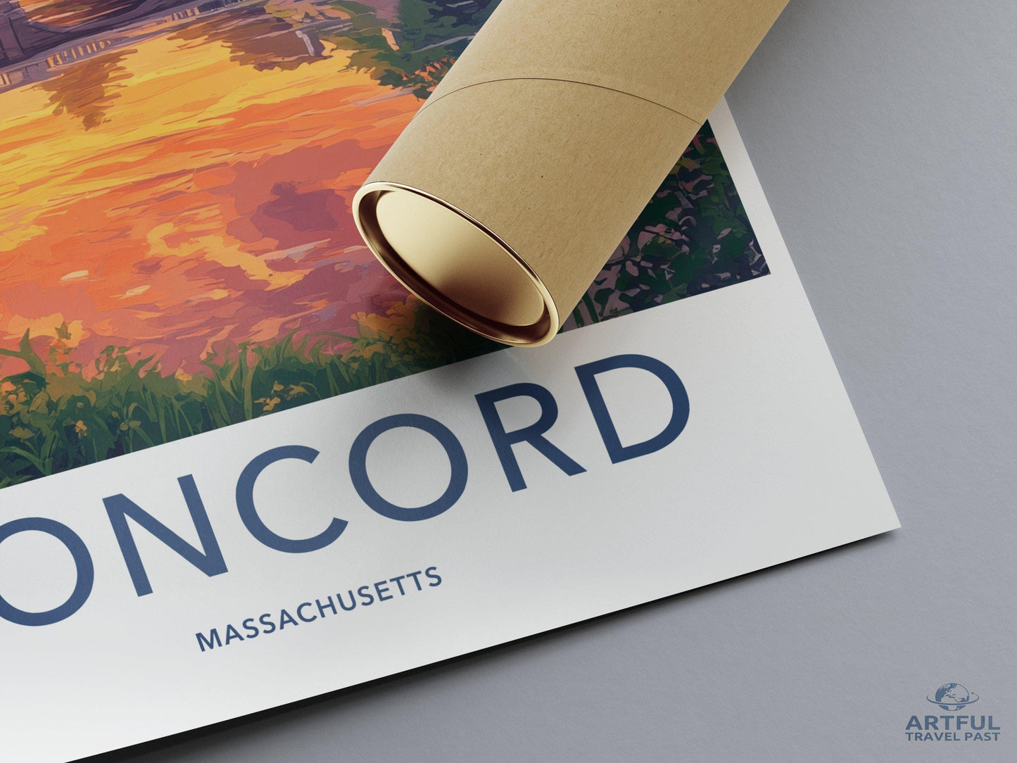 Concord Poster - New Hampshire Wall Art