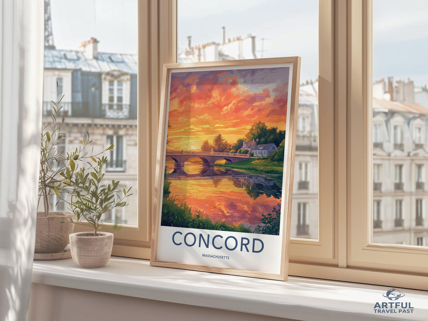 Concord Poster - New Hampshire Wall Art