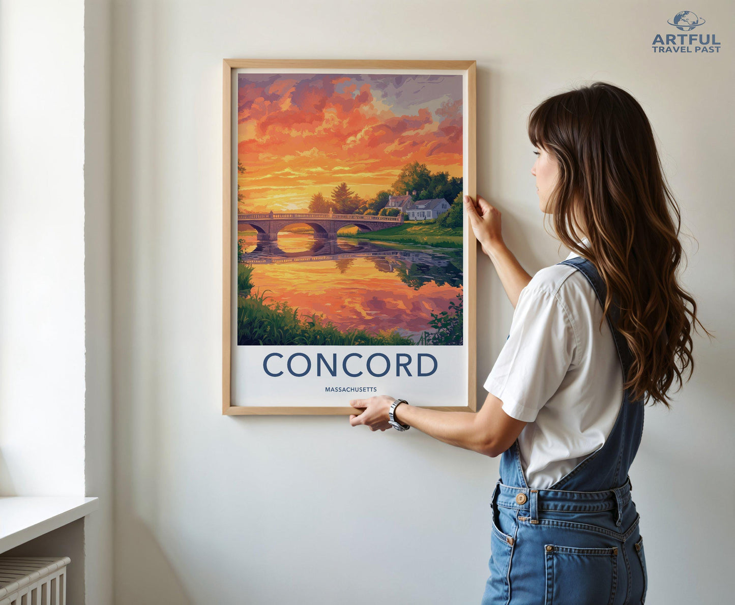 Concord Poster - New Hampshire Wall Art