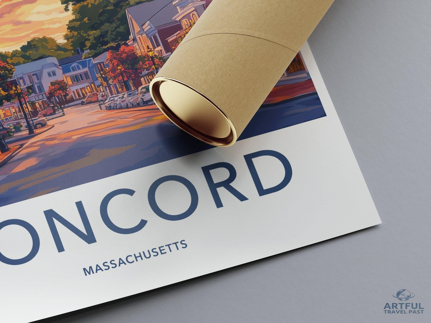 Concord Poster - New Hampshire Wall Art