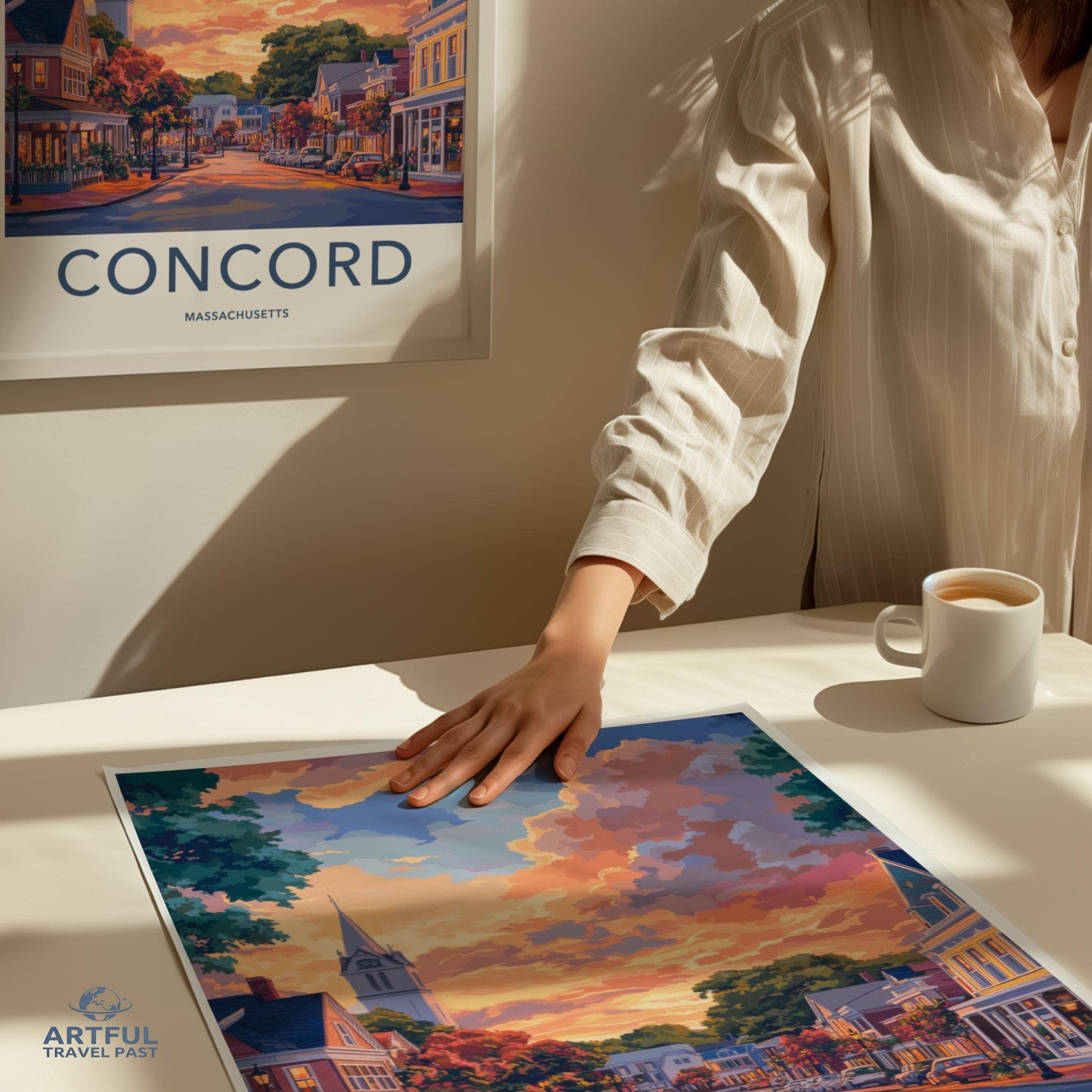 Concord Poster - New Hampshire Wall Art