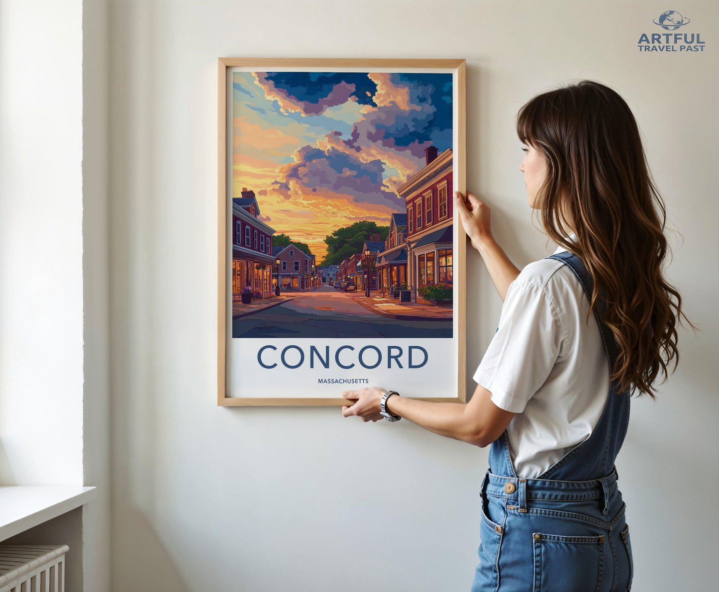 Concord Poster - New Hampshire Wall Art