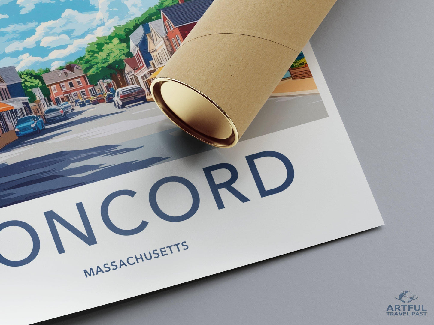 Concord Poster - New Hampshire Wall Art