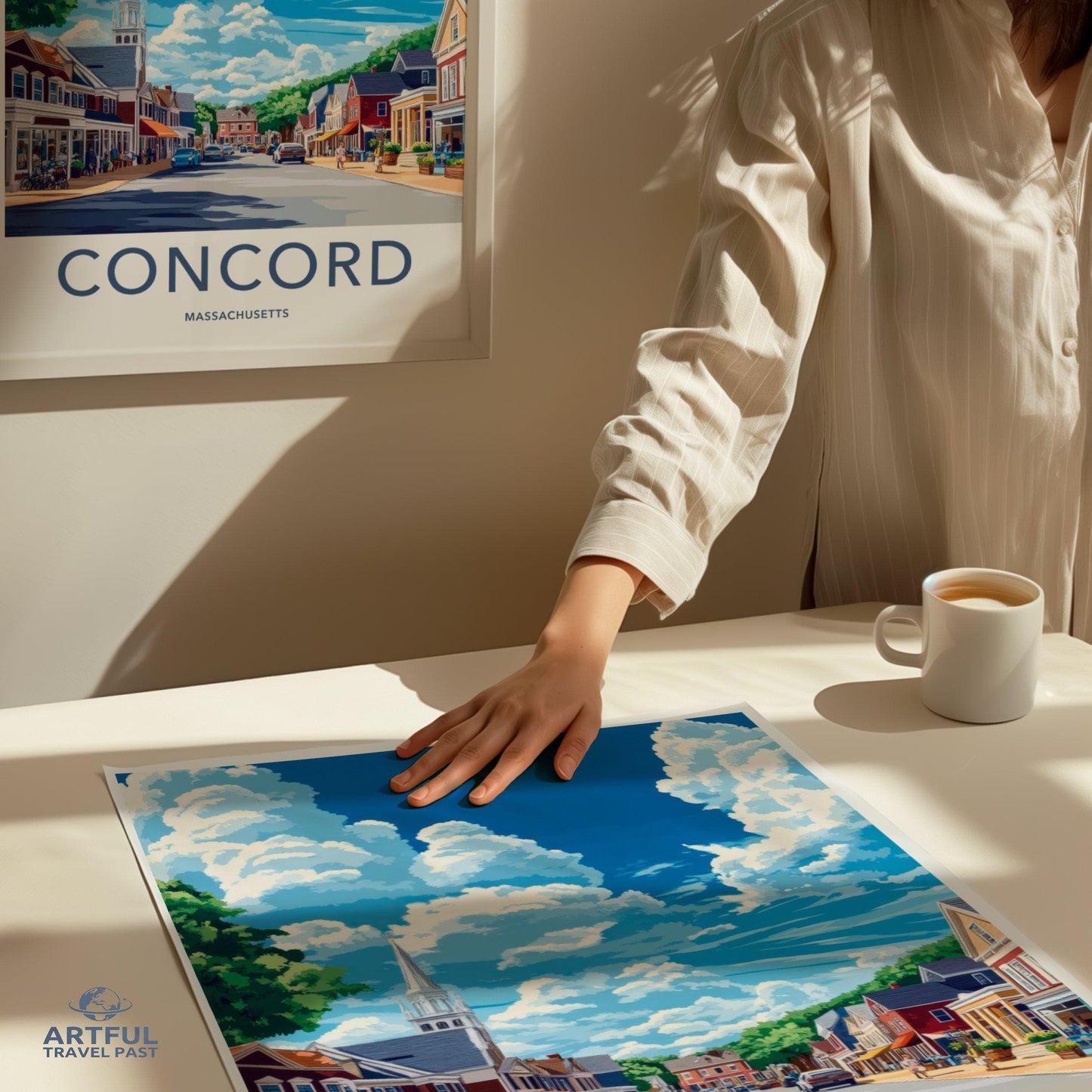 Concord Poster - New Hampshire Wall Art