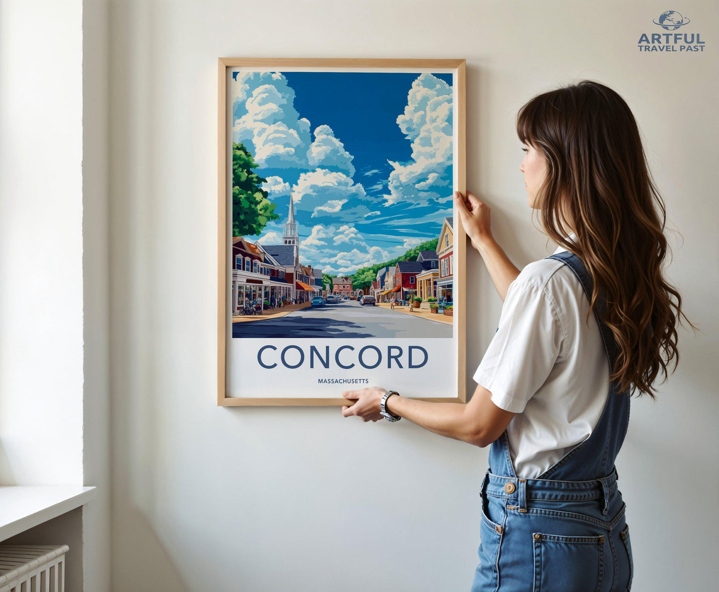 Concord Poster - New Hampshire Wall Art