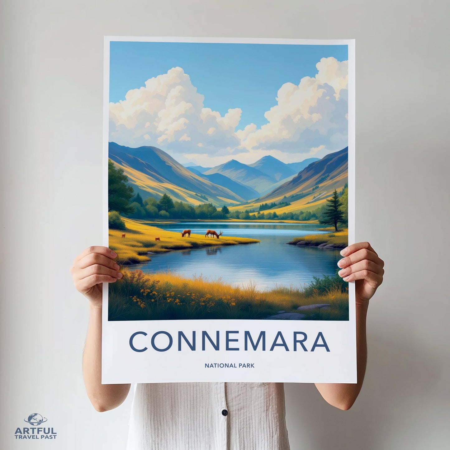 Connemara National Park Poster - Ireland Wall Art