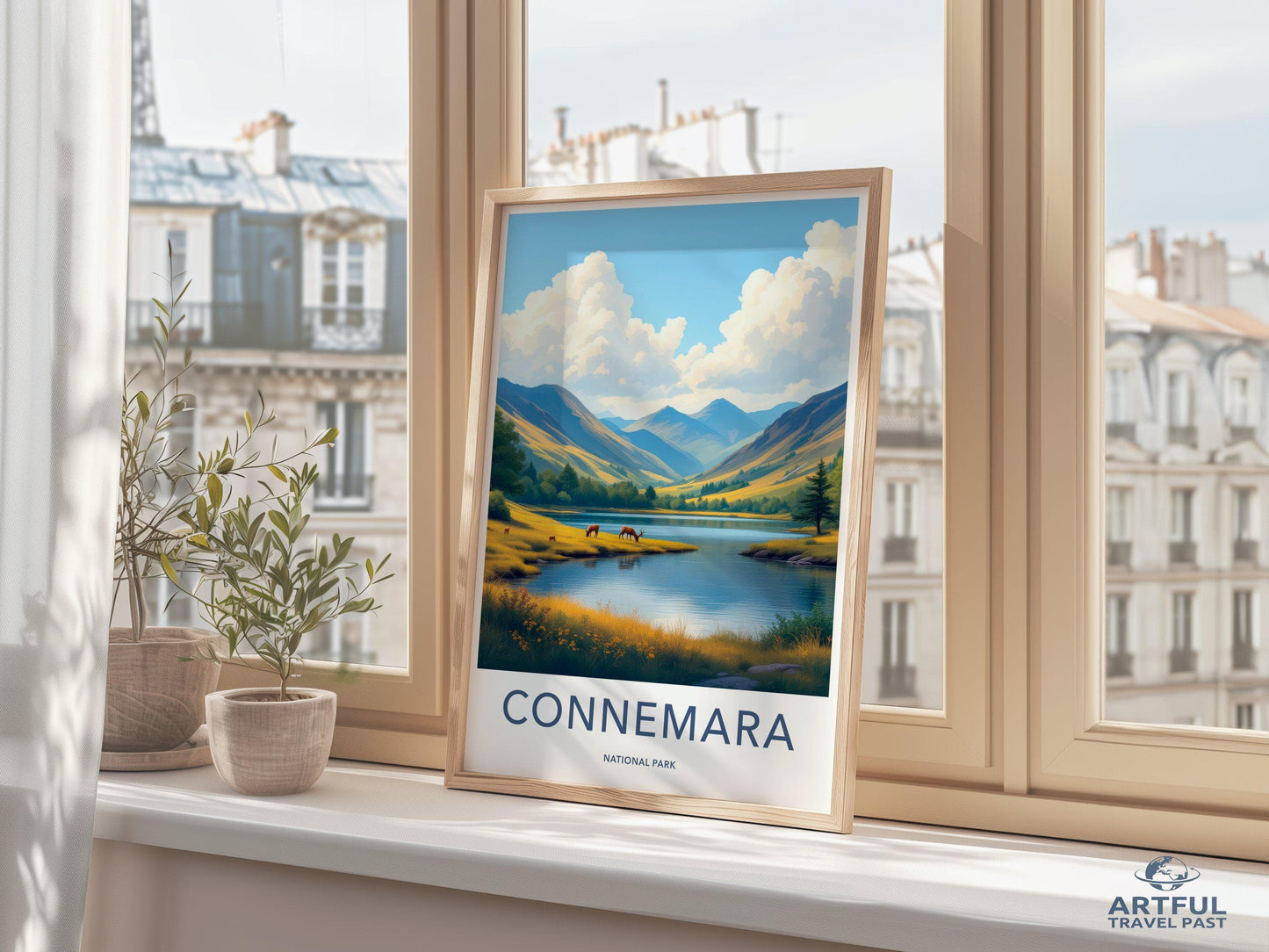 Connemara National Park Poster - Ireland Wall Art