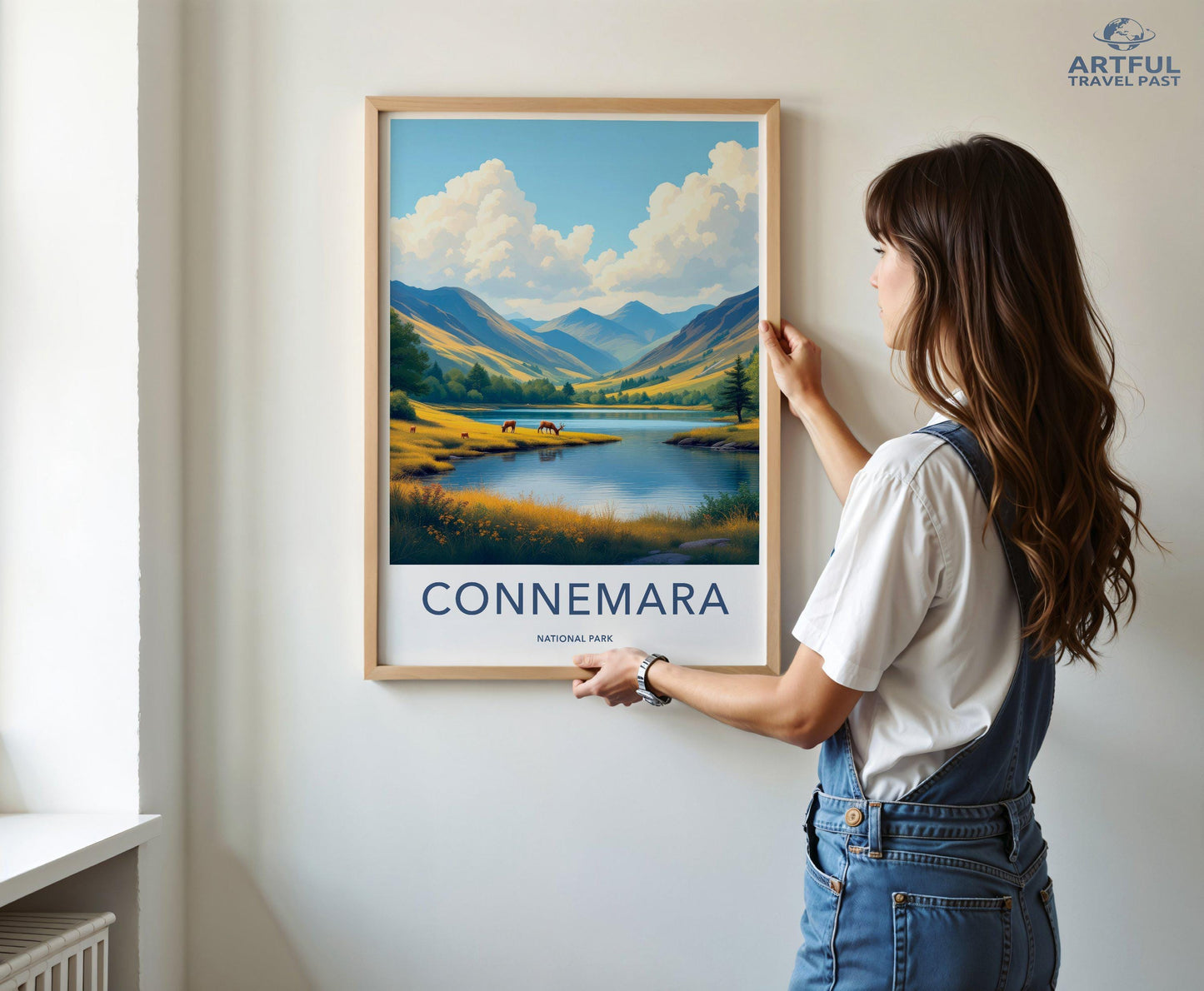 Connemara National Park Poster - Ireland Wall Art