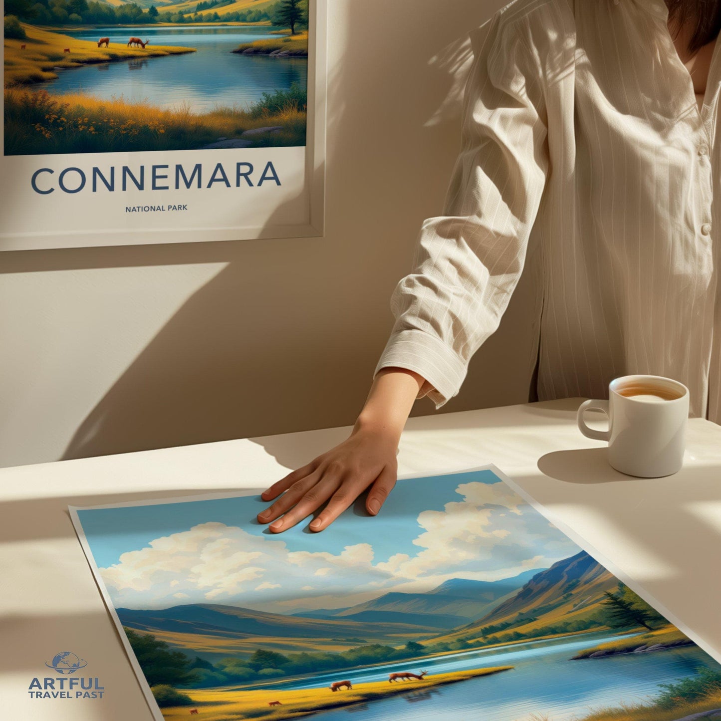 Connemara National Park Poster - Ireland Wall Art