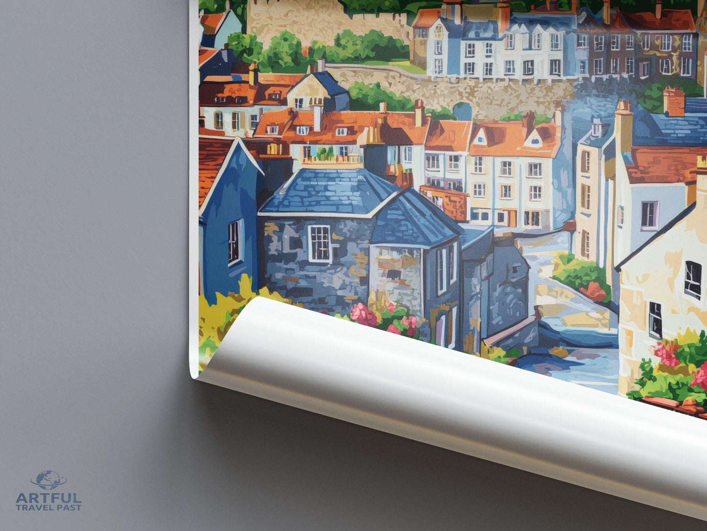 Conwy Castle Poster - Wales Wall Art