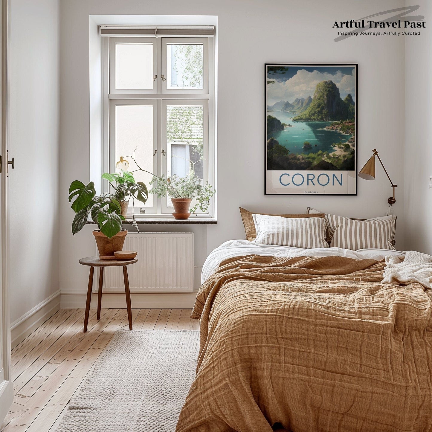 Coron Poster | Philippines Wall Art | Asia Decor