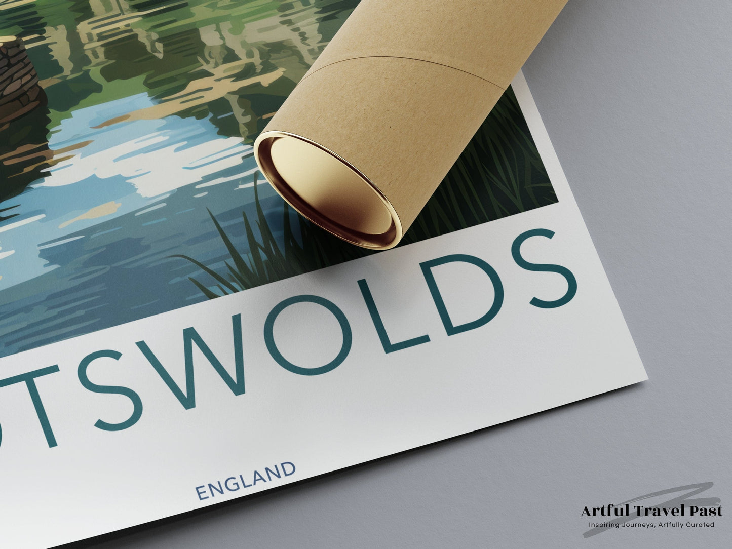 Cotswolds Poster | England Wall Art | UK Decor
