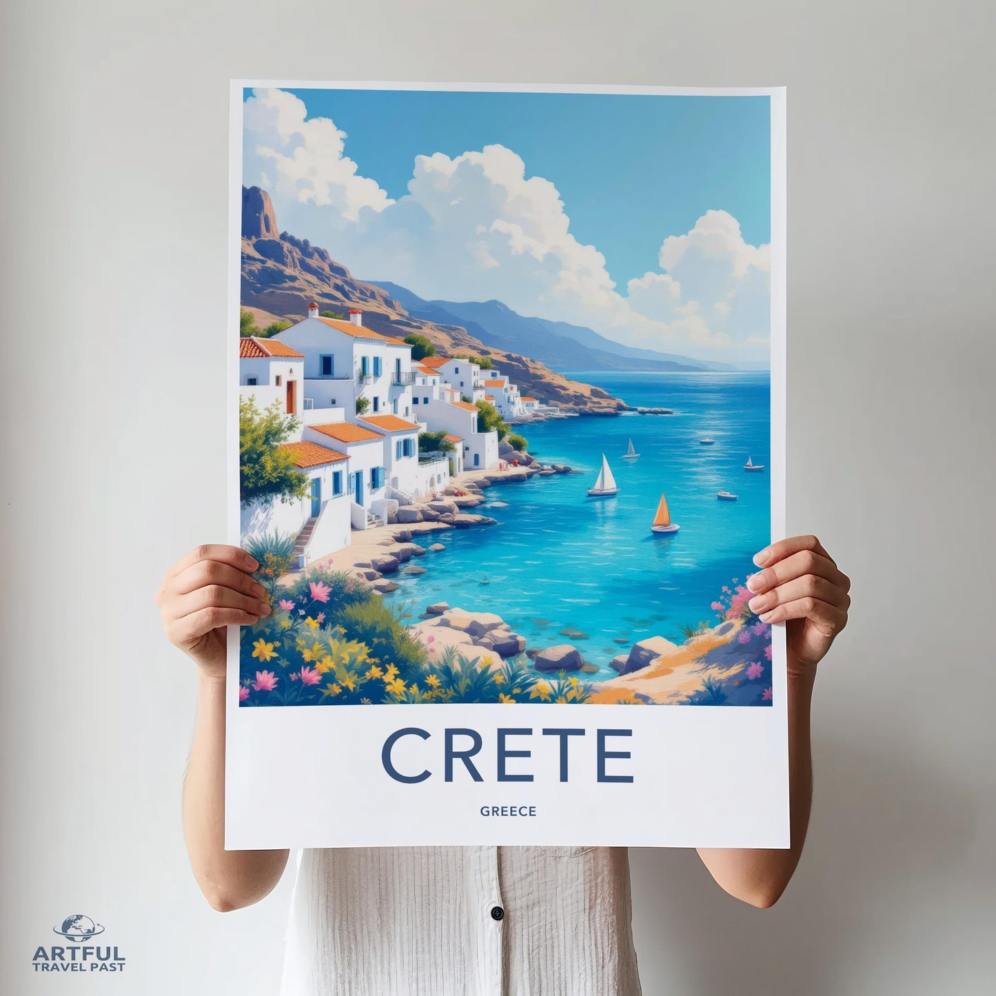 Crete Poster - Greece Wall Art