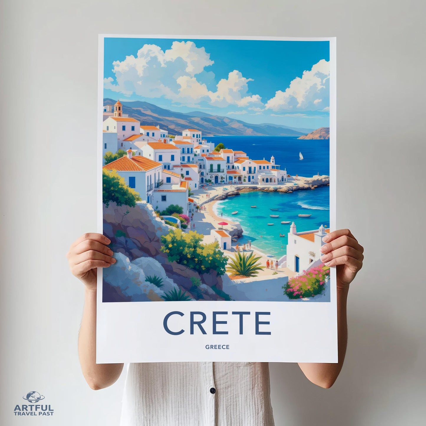Crete Poster - Greece Wall Art