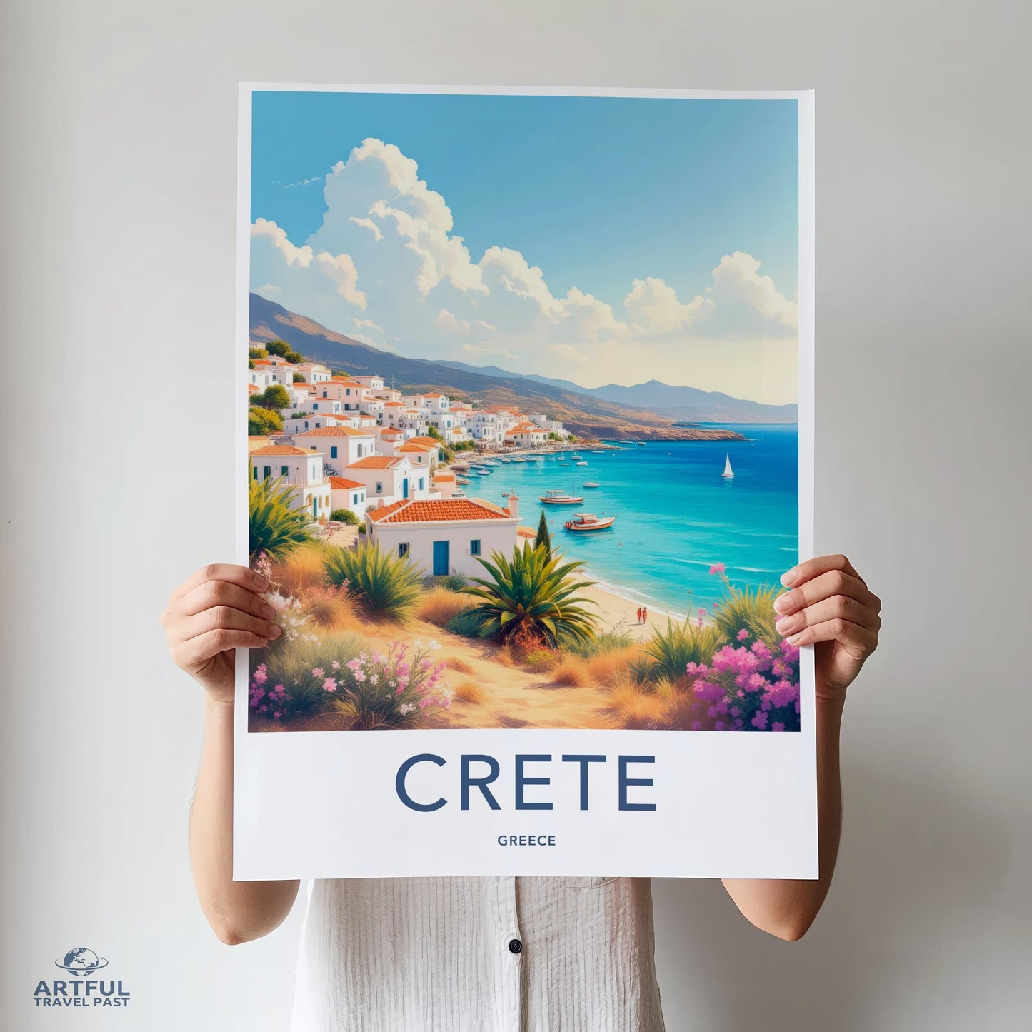 Crete Poster - Greece Wall Art