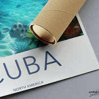 Cuba Poster - Caribbean Wall Art