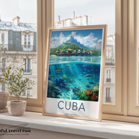 Cuba Poster - Caribbean Wall Art