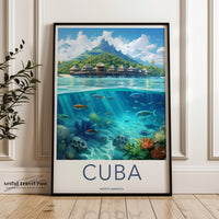 Cuba Poster - Caribbean Wall Art