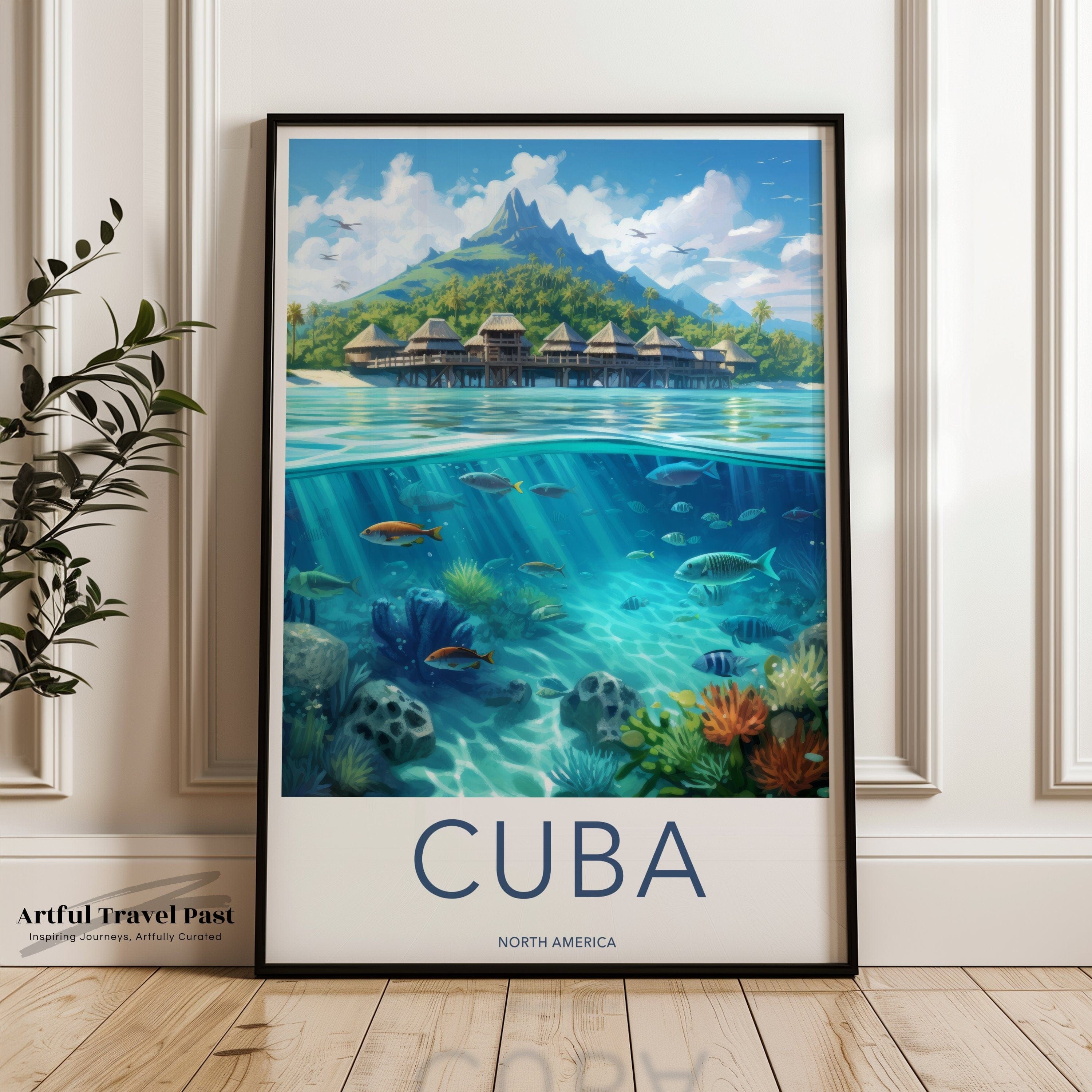 Cuba Poster - Caribbean Wall Art