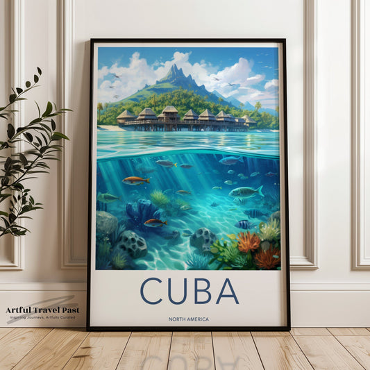 Cuba Poster - Caribbean Wall Art