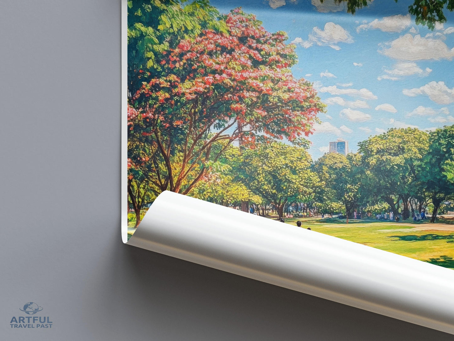 Cubbon Park Poster - Bengaluru Wall Art