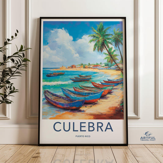 Culebra Poster - Puerto Rico Wall Art