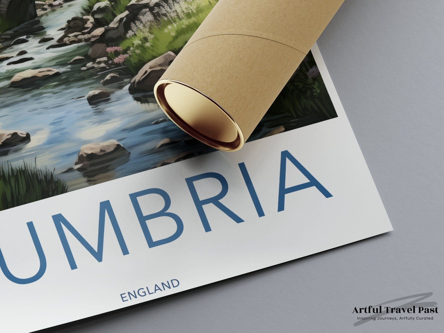Cumbria Poster | England Wall Art | UK Decor