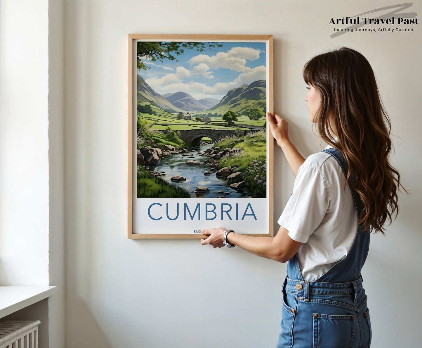 Cumbria Poster | England Wall Art | UK Decor