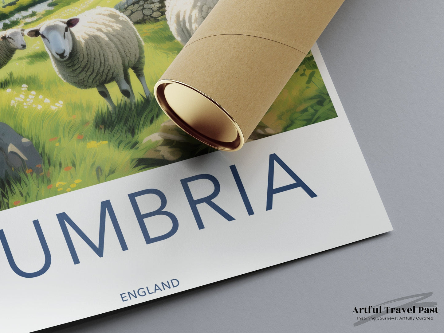 Cumbria Poster | English Countryside | UK Wall Art