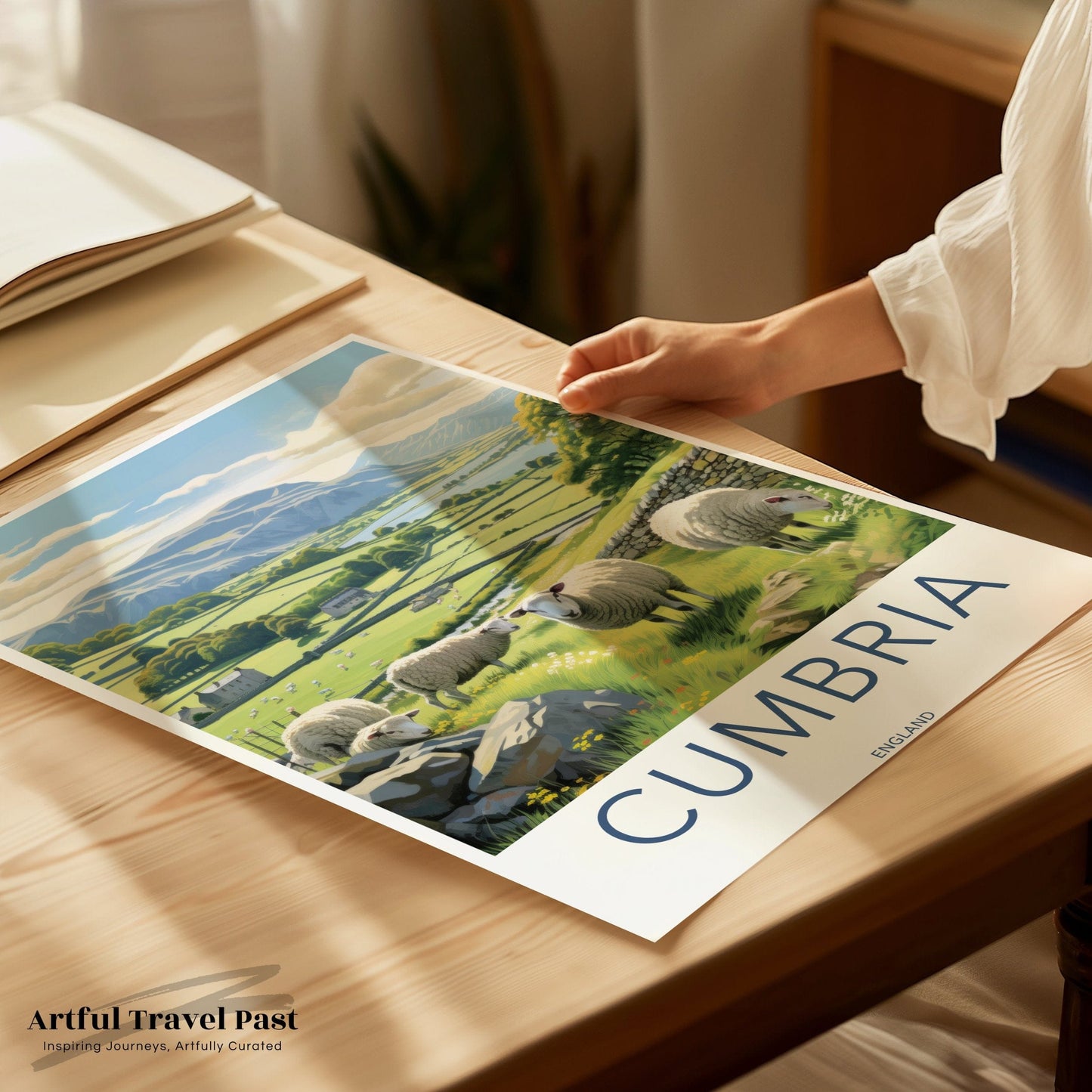 Cumbria Poster | English Countryside | UK Wall Art