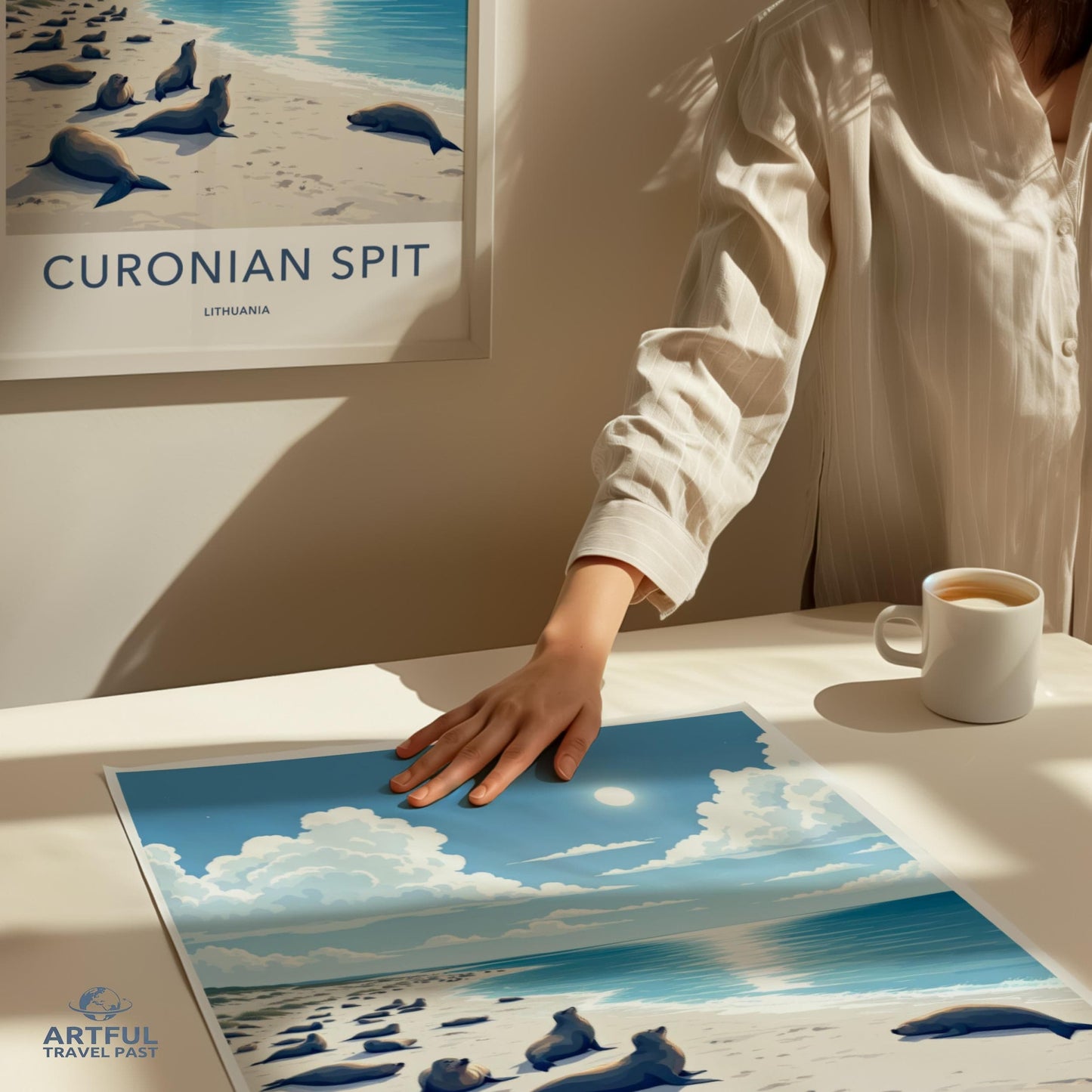 Curonian Spit Poster - Lithuania Wall Art