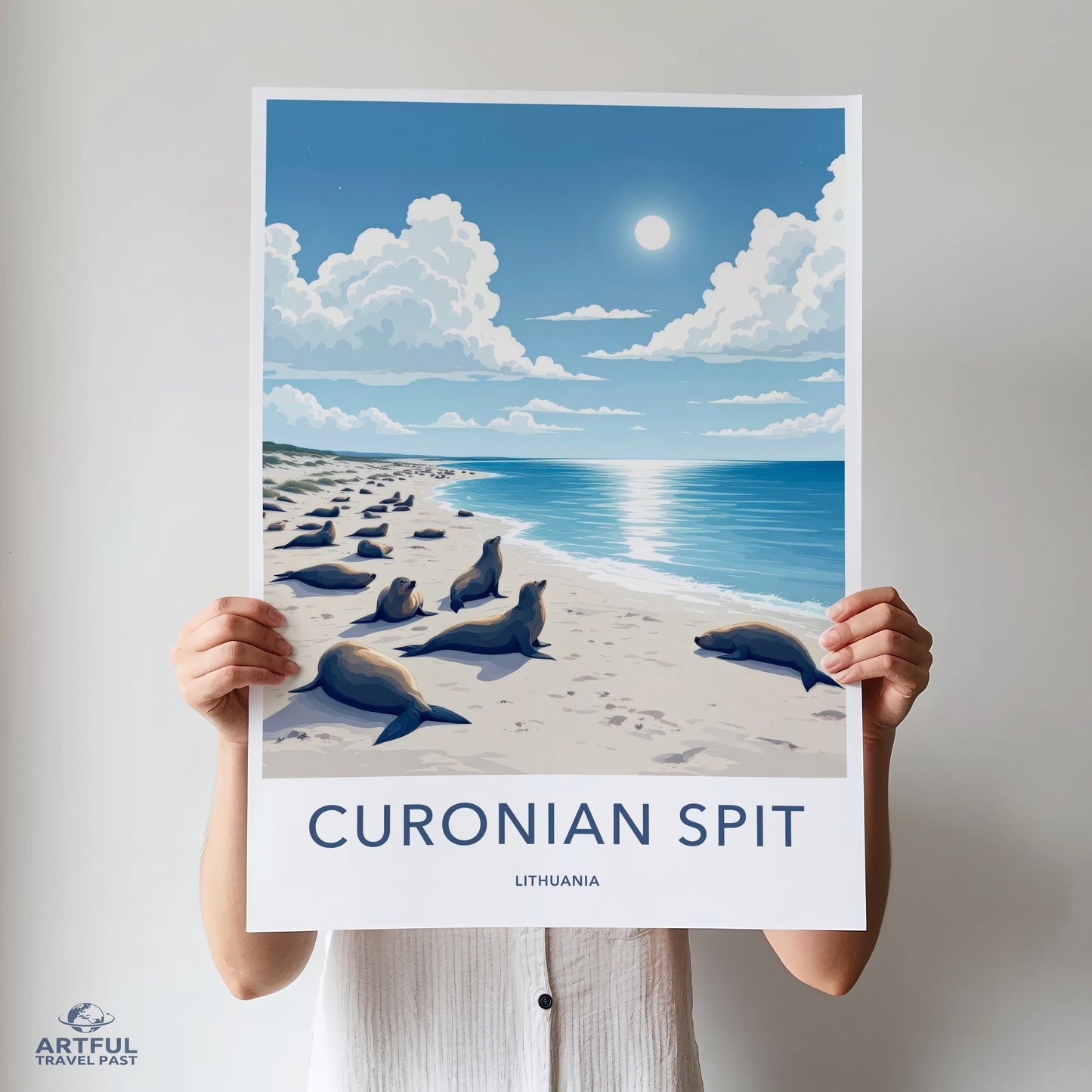 Curonian Spit Poster - Lithuania Wall Art