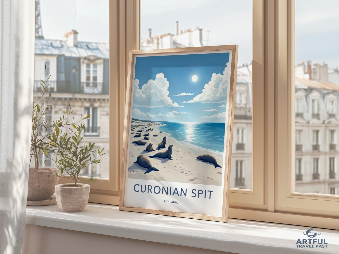 Curonian Spit Poster - Lithuania Wall Art