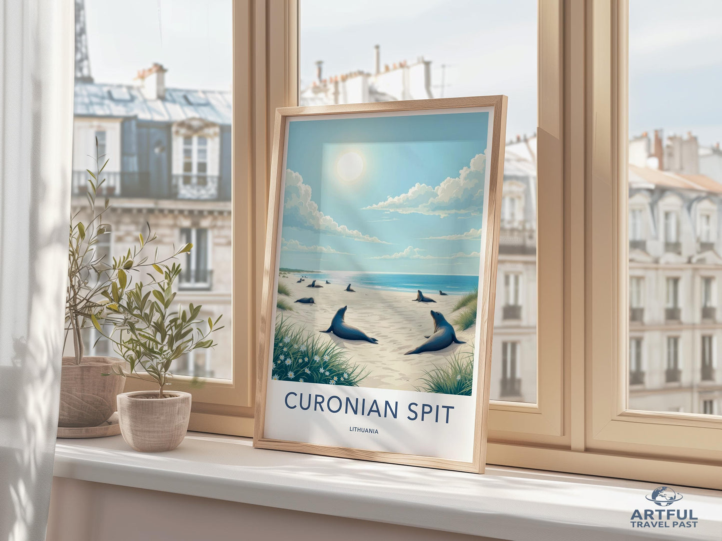 Curonian Spit Poster - Lithuania Wall Art