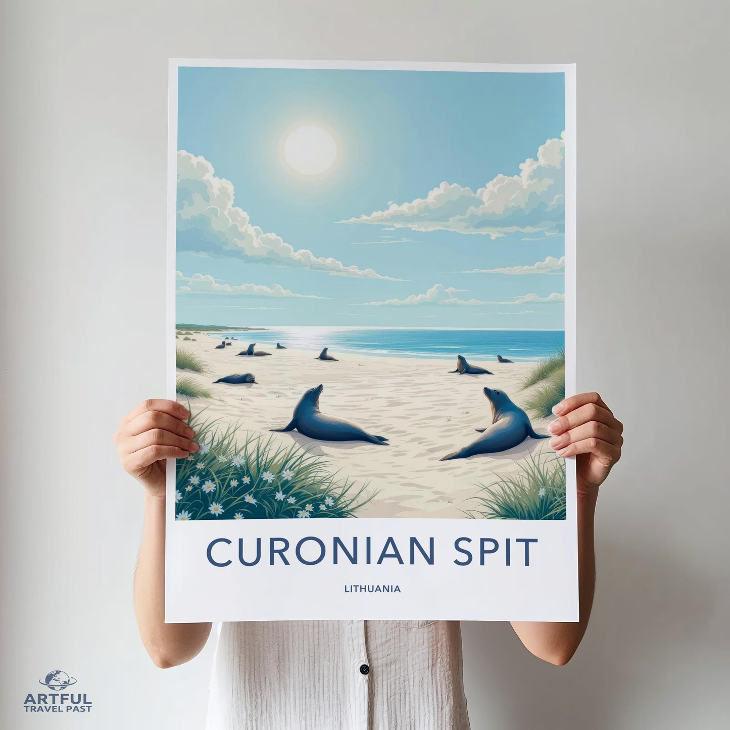 Curonian Spit Poster - Lithuania Wall Art