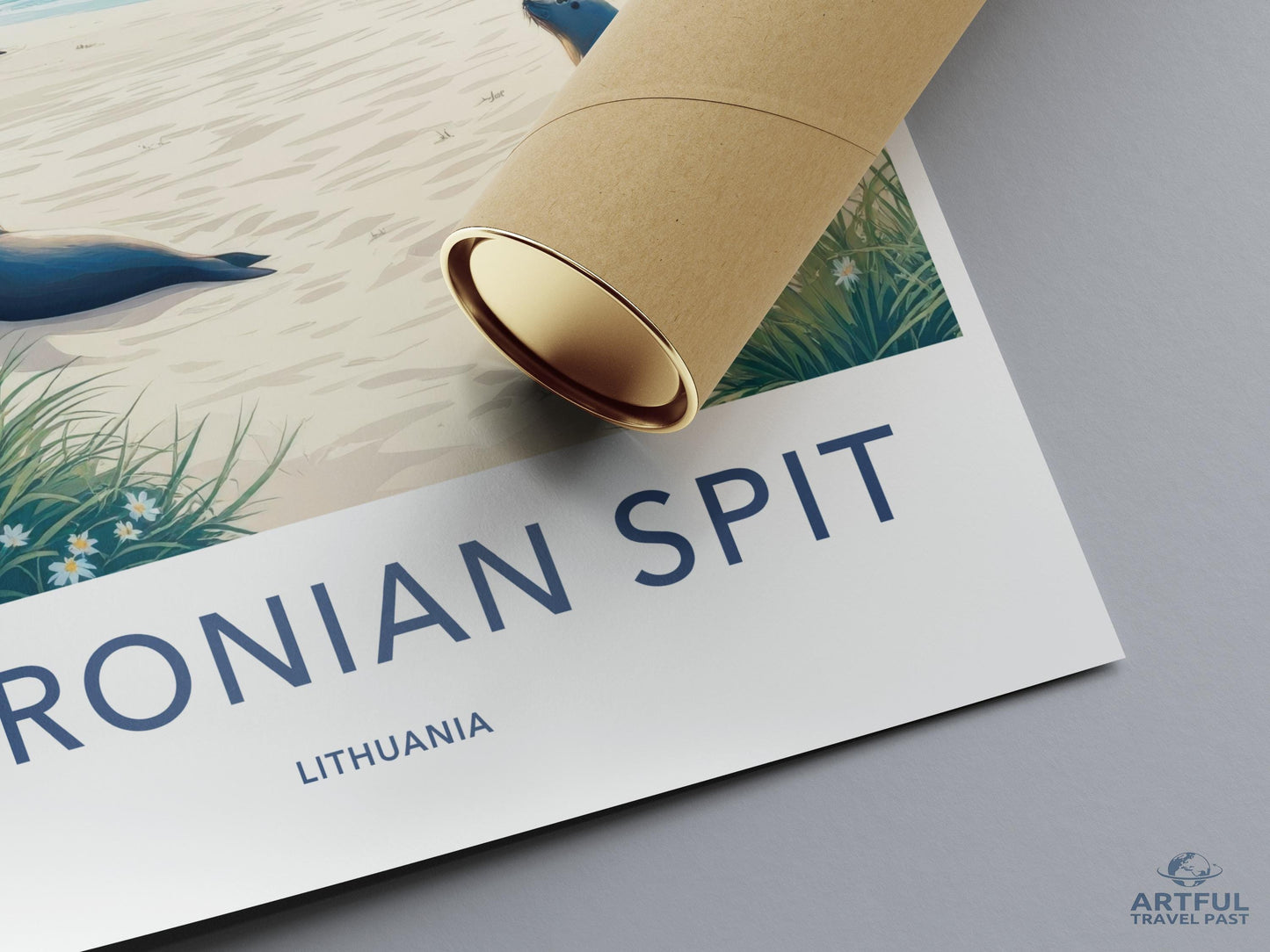 Curonian Spit Poster - Lithuania Wall Art