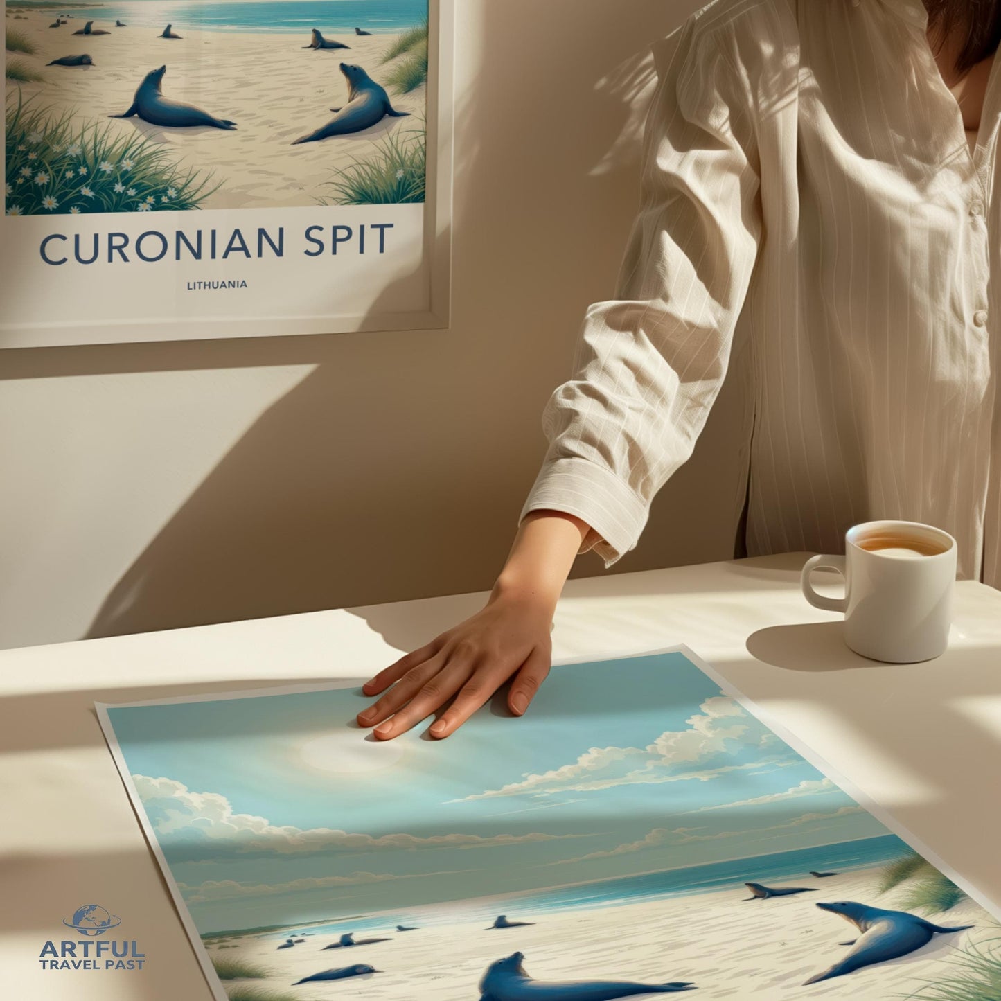 Curonian Spit Poster - Lithuania Wall Art