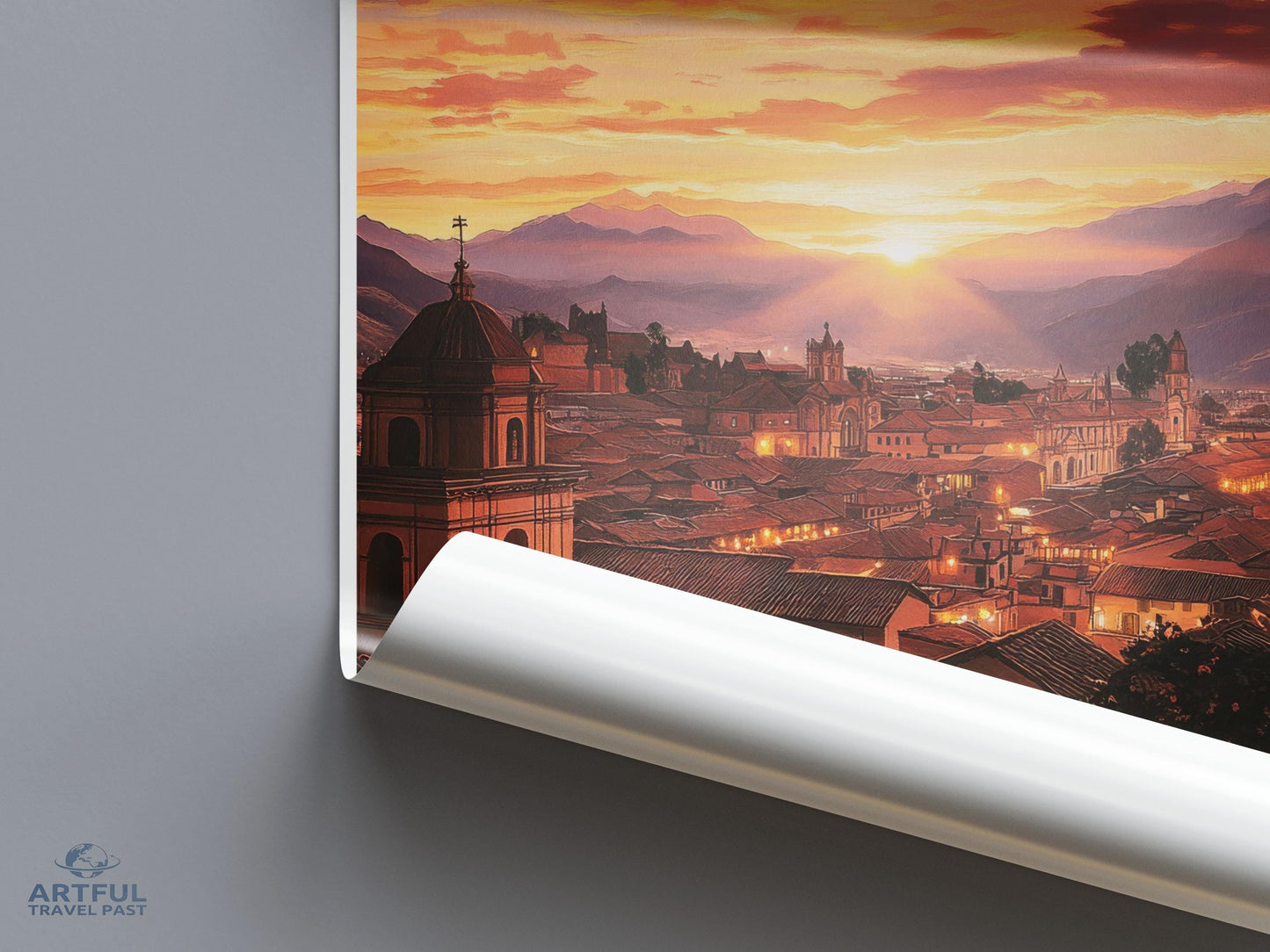 Cusco Poster - Peru Wall Art