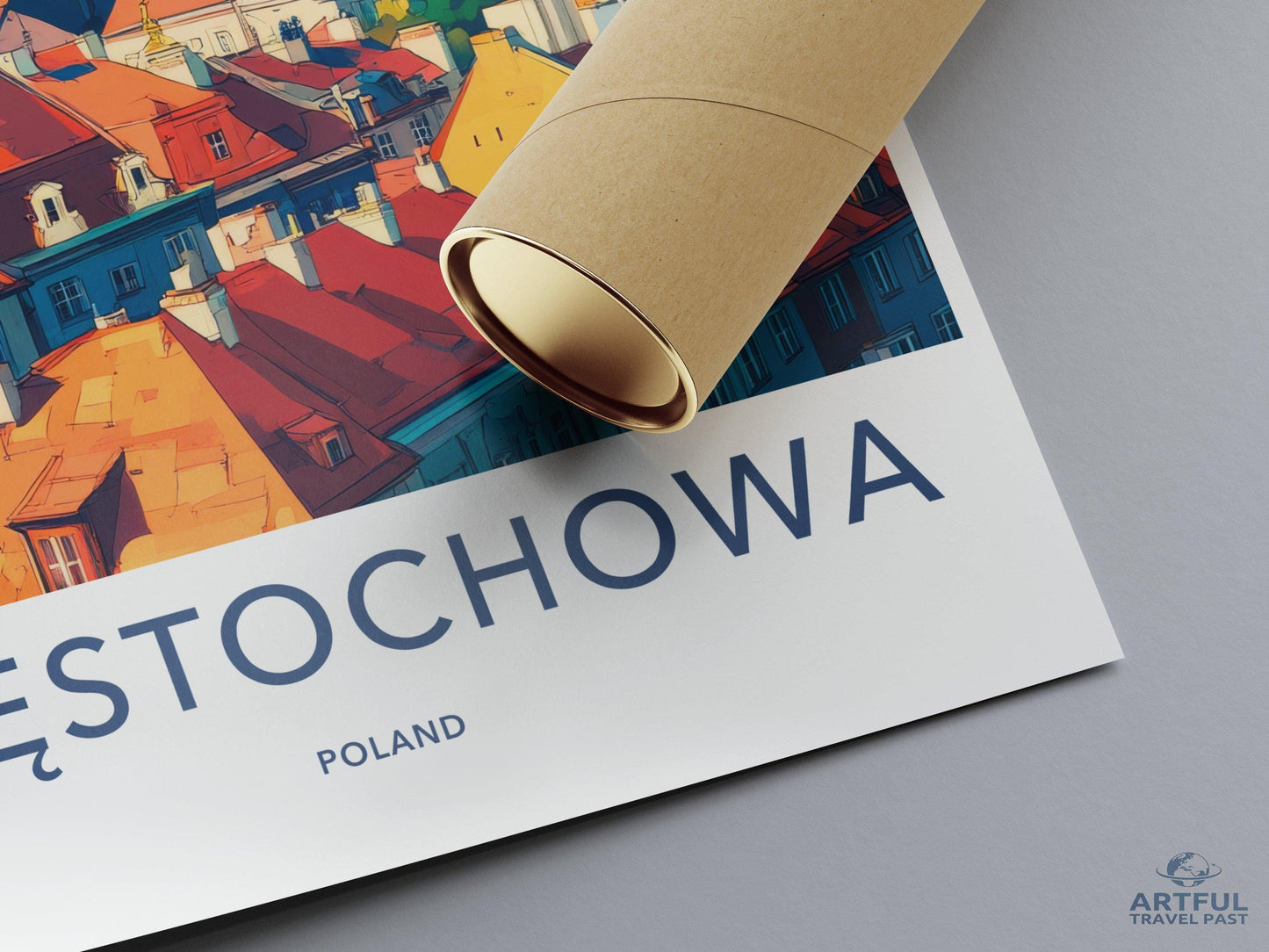 Częstochowa Poster - Poland Wall Art