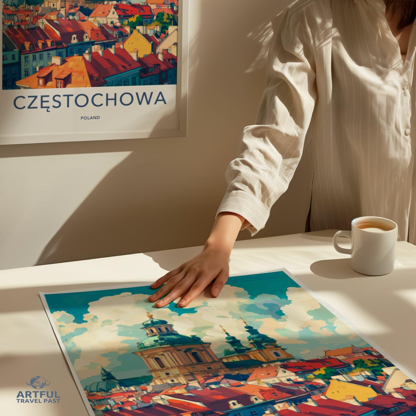 Częstochowa Poster - Poland Wall Art
