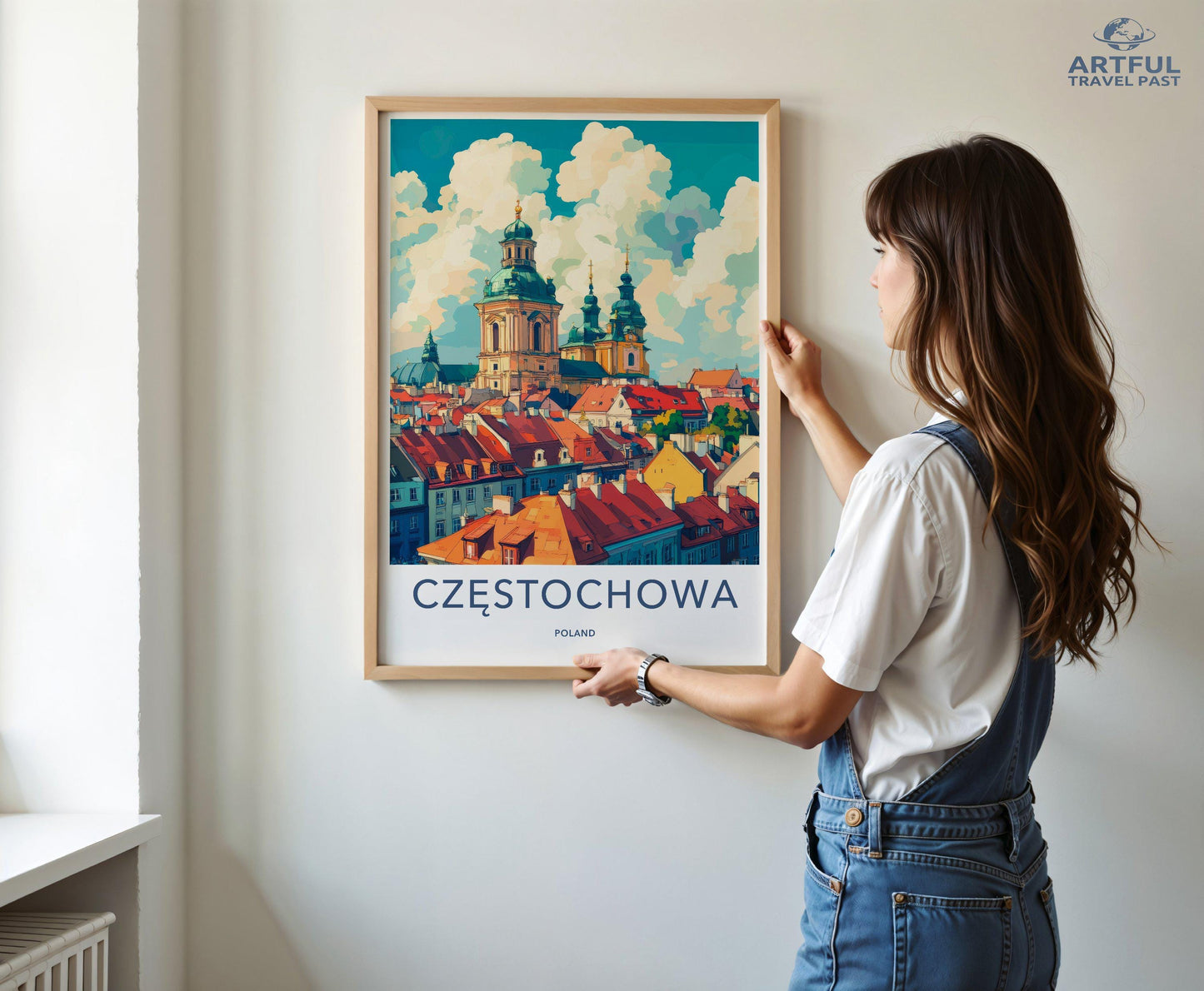 Częstochowa Poster - Poland Wall Art