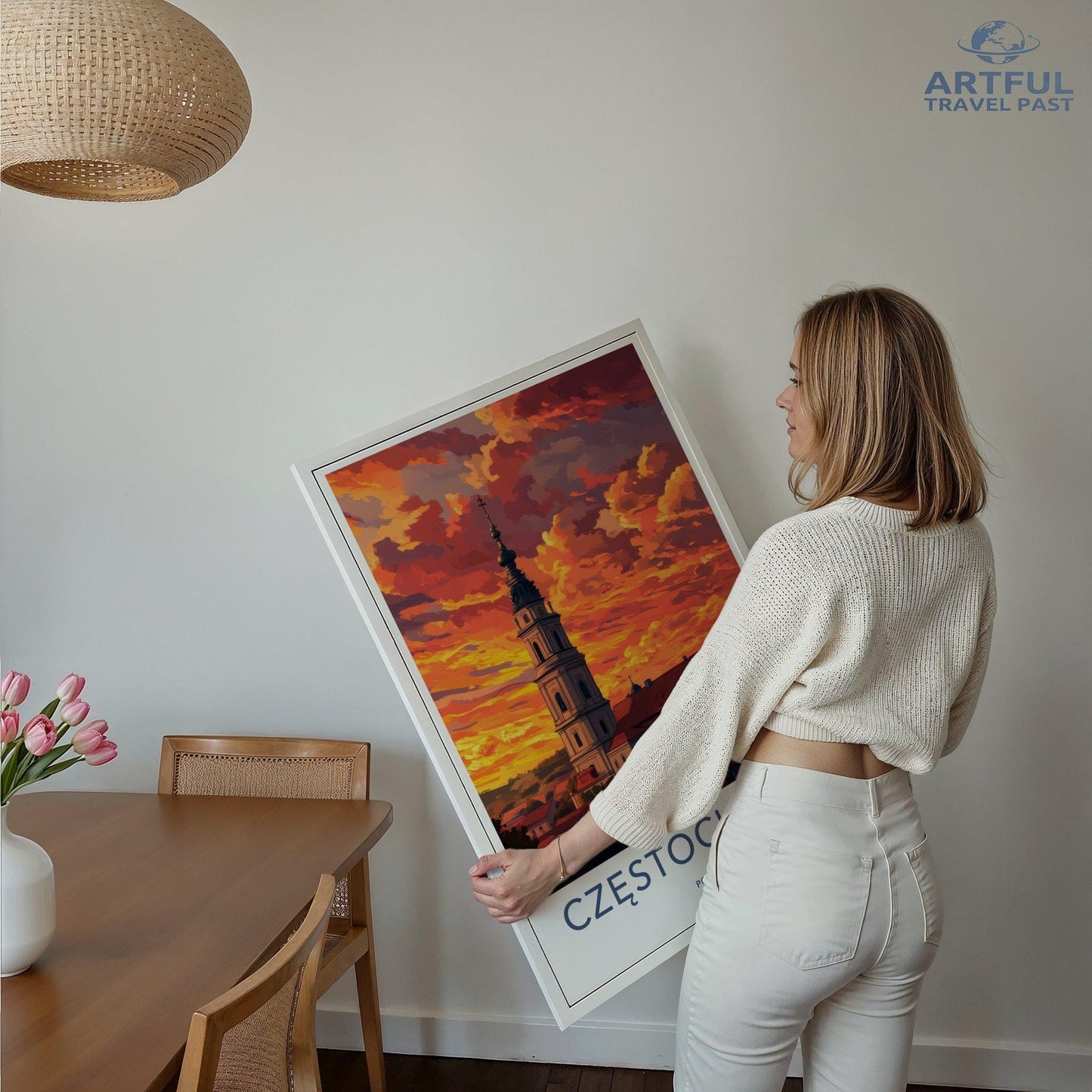 Częstochowa Poster - Poland Wall Art