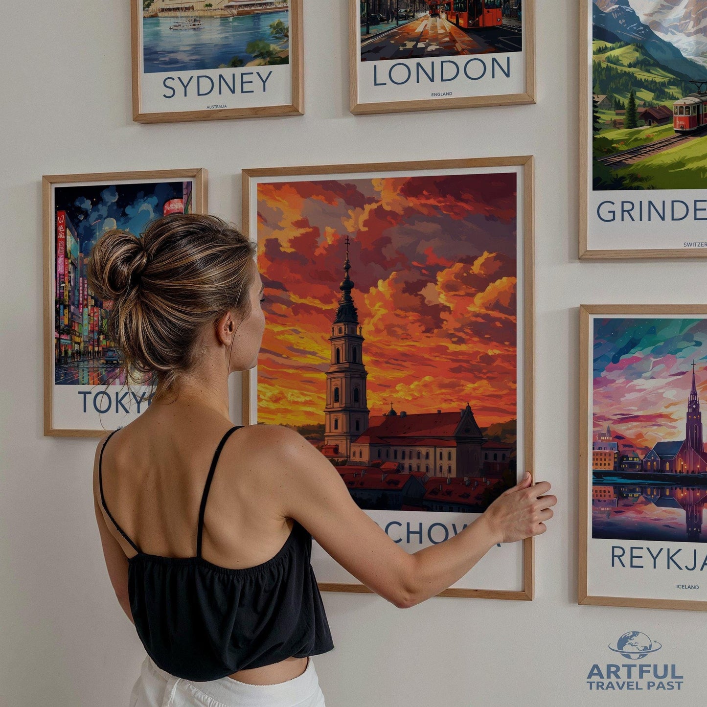 Częstochowa Poster - Poland Wall Art